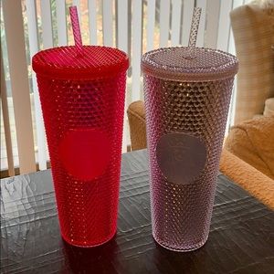 Starbucks Holiday 2019 studded tumbler